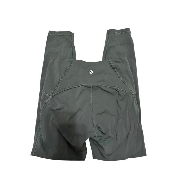 Lululemon Train Times 7/8 Pant 25" Dark Olive size 6 - Picture 5 of 6